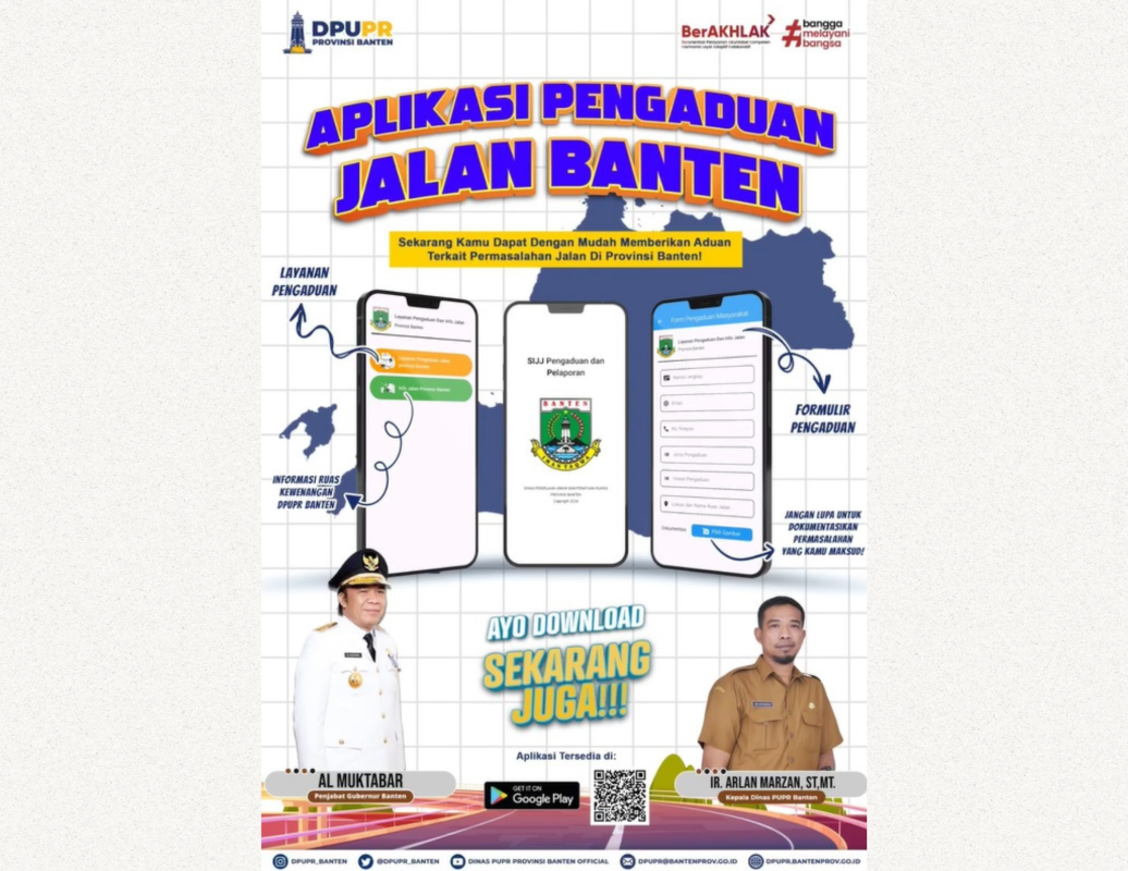 Aplikasi Pengaduan Jalan Banten