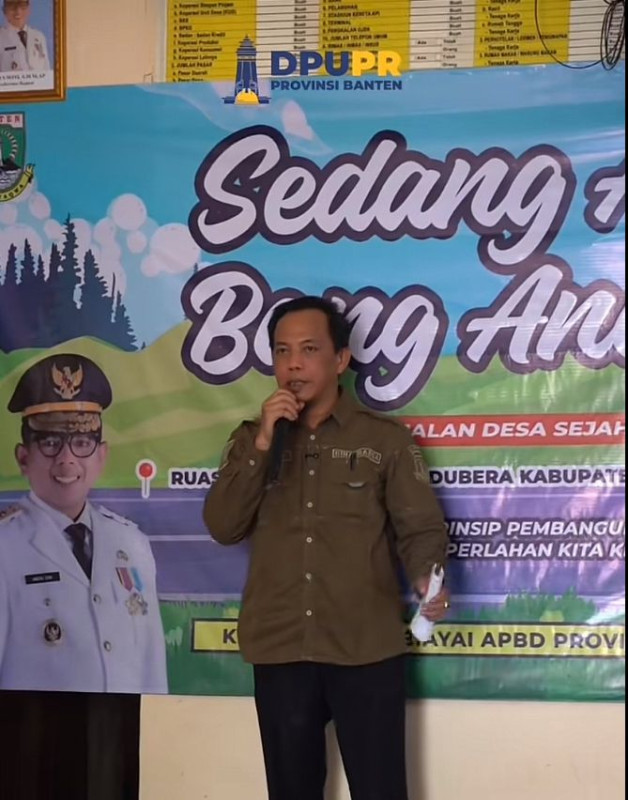 Dinas PUPR Provinsi Banten Kembali Hadir di Tengah Masyarakat