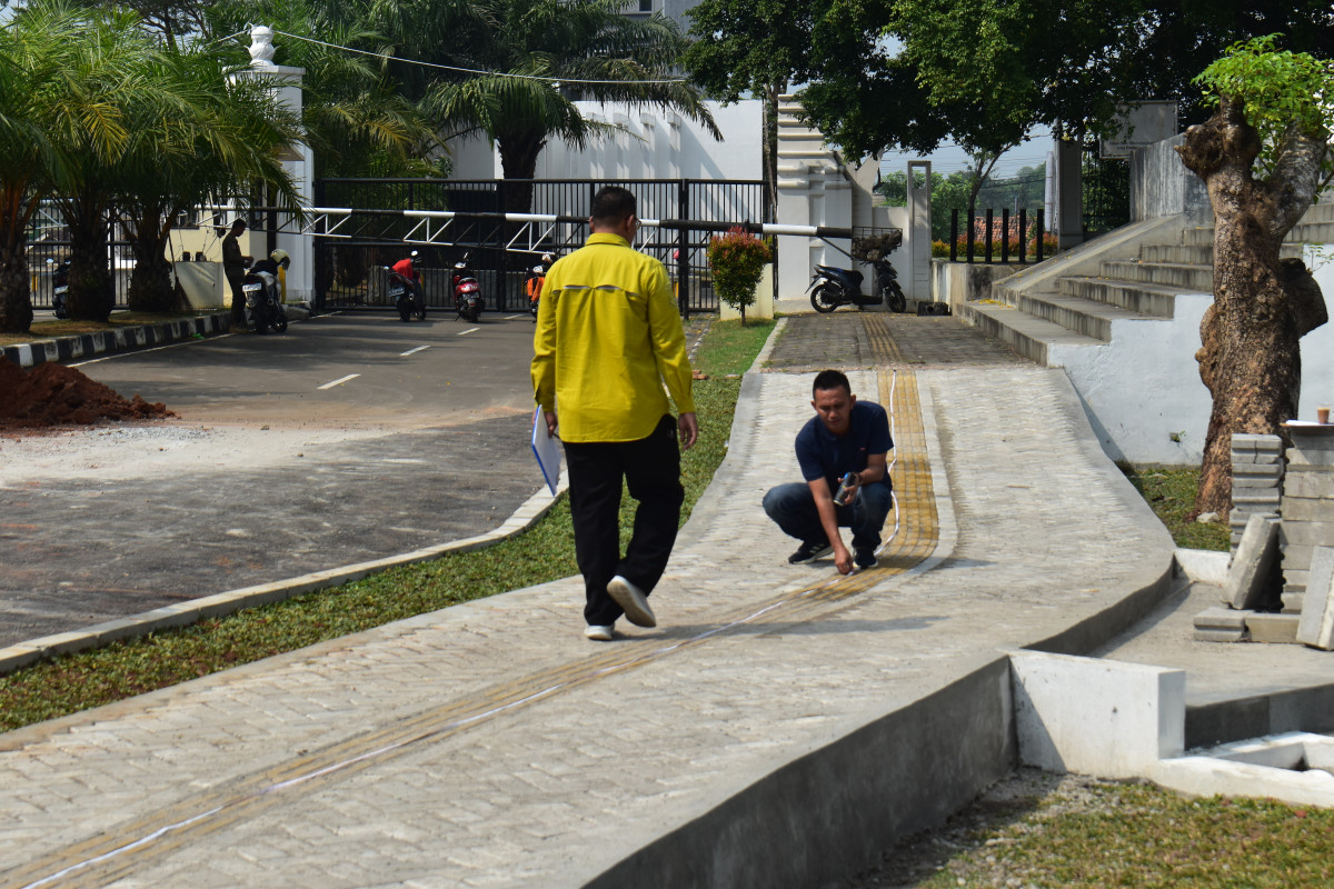 Pengecekan Pekerjaan Pemeliharaan Sarana dan Prasarana Utilitas dan Fasilitas Penunjang Serta Pemeliharaan Taman Median Jalan KP3B: Cipta Karya Pastikan Infrastruktur di Kawasan Pusat Pemerintahan Provinsi Banten Dikelola dengan Baik