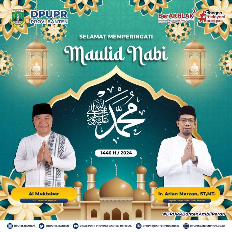 Selamat Memperingati Hari Maulid Nabi Muhammad SAW