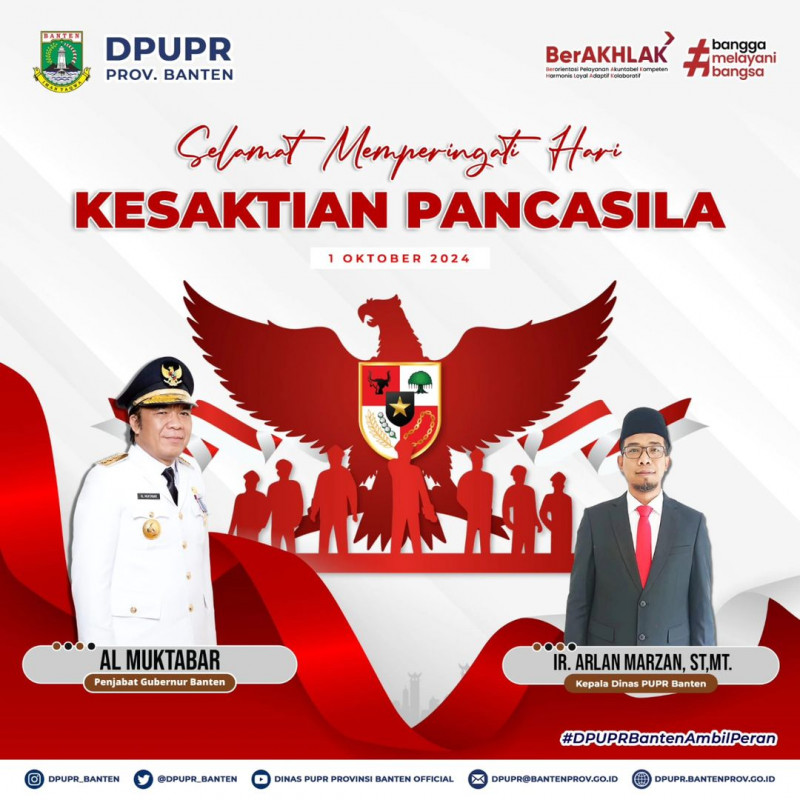 Selamat Memperingati Hari Kesaktian Pancasila