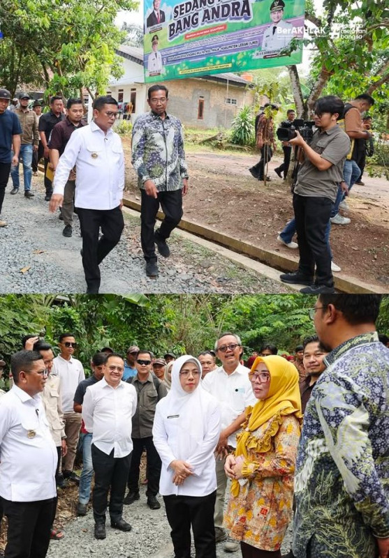 Bangun Jalan Desa, Dinas PUPR Provinsi Banten Wujudkan Komitmen Pemerataan Pembangunan Melalui Program Bang Andra
