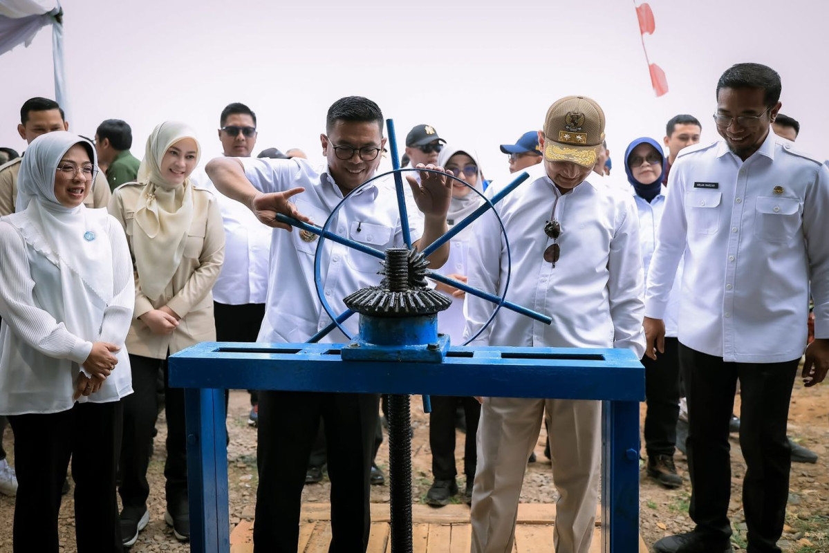 Gubernur Banten Resmikan 7 Daerah Irigasi, Perkuat Produktivitas Pertanian dan Kesejahteraan Petani