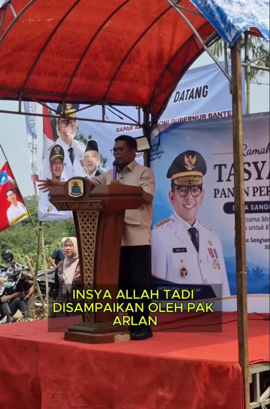Panen dan Tanam Singkong Bersama Gubernur Banten, Pemprov Dorong Pembangunan Jalan Pertanian