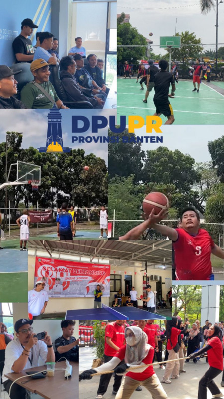 Meriahkan HUT RI Ke-80, DPUPR Banten Gelar Lomba 17an