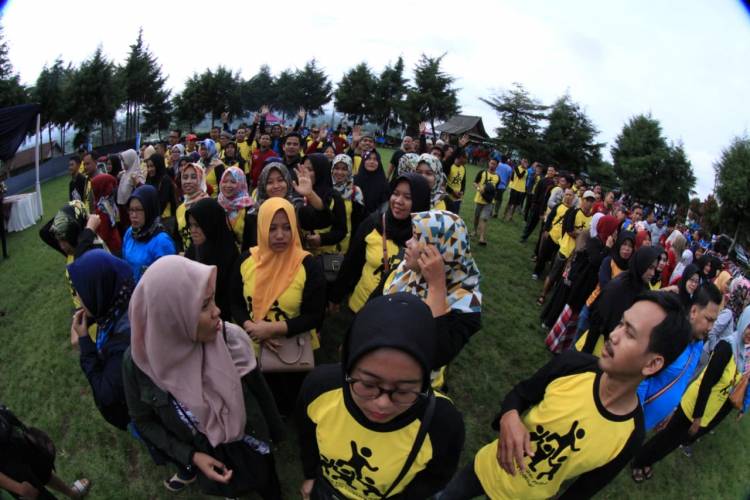 Dinsos Banten Gelar Pemantapan SDM PKH di Wisata Situ Cileunca