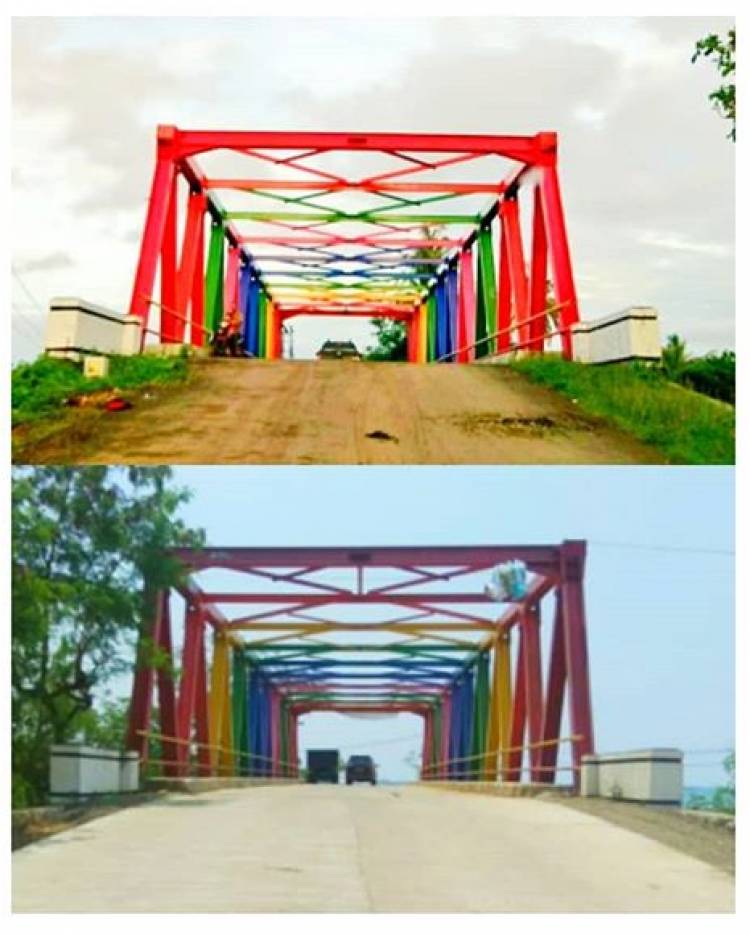 Jembatan Cisiih yang penuh Warna