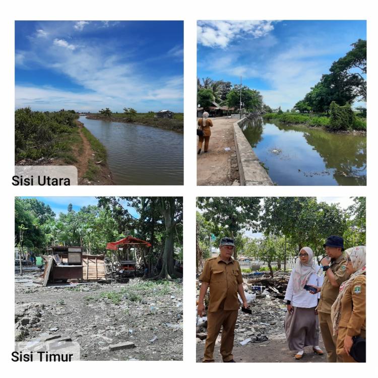 Kunjungan Monitoring Lokasi Revitalisasi Kanal Banten Lama 