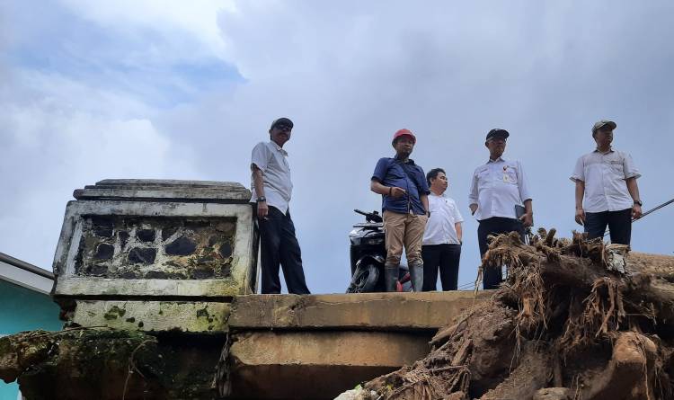Jembatan Ciberang, Salah Satu Fokus Penanganan Pasca Bencana