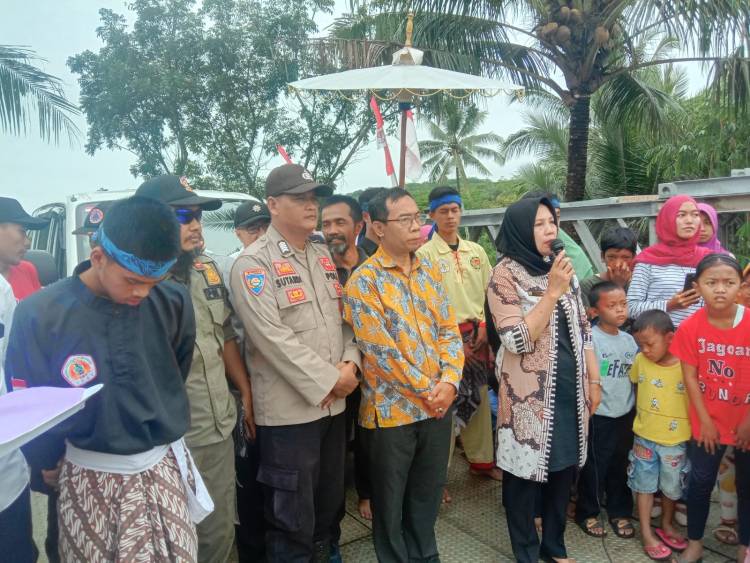 Antusias Masyarakat Bayah Atas Pembangunan Jembatan Cimadur