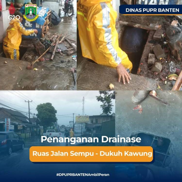 Penanganan Drainase Ruas Jalan Sempu – Dukuh Kawung